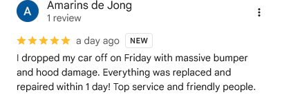 Google review 1